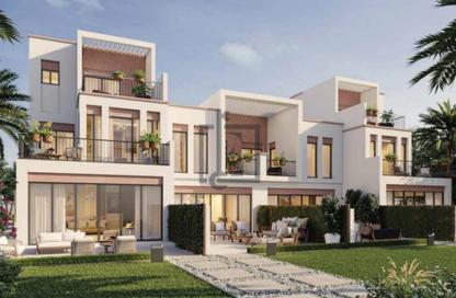 Townhouse - 4 - 5 for sale in Costa Brava 1 - Costa Brava - Damac Lagoons - Dubai