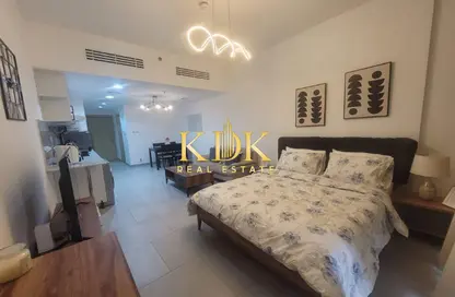 Apartment - Studio - 1 Bathroom for rent in Shamal Waves - District 14 - Jumeirah Village Circle - Dubai