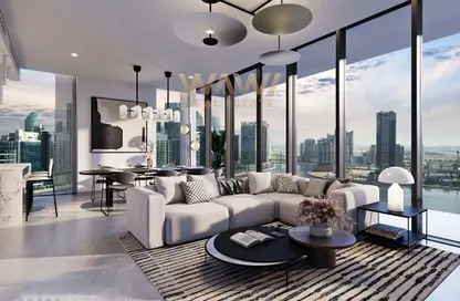 شقة - غرفة نوم - 2 حمامات للبيع في بننسولا  4 - بنينسولا - الخليج التجاري - دبي