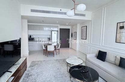 شقة - 1 - 1 للايجار في برج Marina Vista 1 - مارينا فيستا - إعمار بيتشفرونت - دبي هاربور - دبي