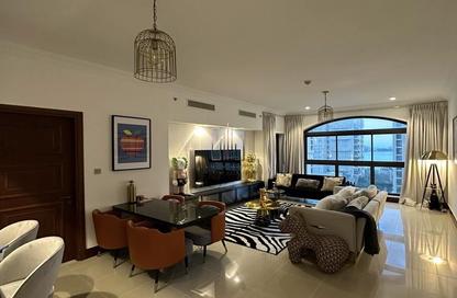 Apartment - 1 Bedroom - 2 Bathrooms for rent in Golden Mile 9 - Golden Mile - Palm Jumeirah - Dubai