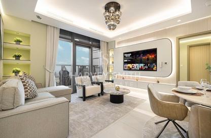 Apartment - 1 Bedroom - 2 Bathrooms for sale in Paramount Tower Hotel  and  Residences - Business Bay - Dubai