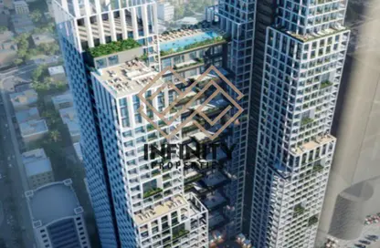 شقة - 2 غرف نوم - 3 حمامات للبيع في برج موجان - طريق كورنيش عجمان - عجمان