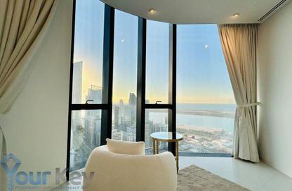 Apartment - 2 Bedrooms - 3 Bathrooms for rent in Burj Mohammed Bin Rashid at WTC - Corniche Road - Abu Dhabi