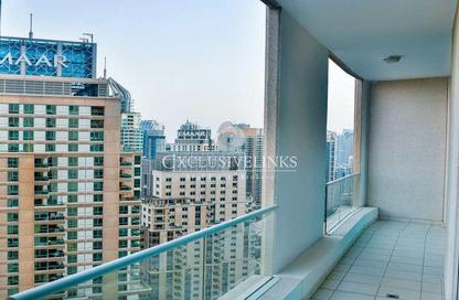 Apartment - 1 Bedroom - 2 Bathrooms for rent in Marina Heights - Dubai Marina - Dubai