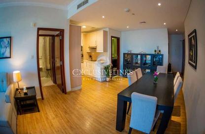 Apartment - 1 Bedroom - 2 Bathrooms for rent in Marina Heights - Dubai Marina - Dubai