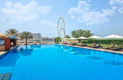 Apartment - 2 - 3 for rent in Al Bateen Residences - Jumeirah Beach Residence - Dubai
