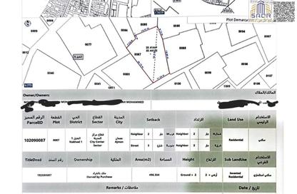 Land - Studio for sale in Al Nakheel - Ajman Downtown - Ajman