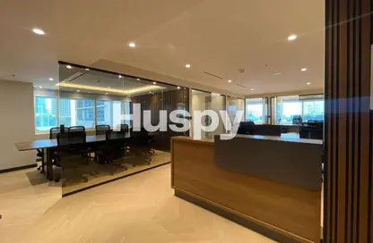 Office Space - Studio - 2 Bathrooms for rent in One Lake Plaza - JLT Cluster T - Jumeirah Lake Towers - Dubai