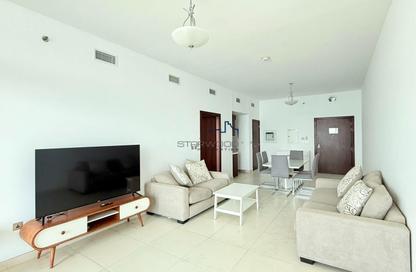 Apartment - 1 - 2 for rent in Azure Residences - Palm Jumeirah - Dubai