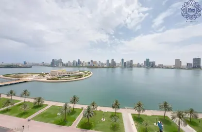 Apartment - 4 Bedrooms - 5 Bathrooms for rent in Bukhatir Tower - Al Majaz 3 - Al Majaz - Sharjah