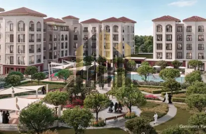 Apartment - 1 Bedroom - 2 Bathrooms for sale in Bloom Living - Zayed City (Khalifa City C) - Khalifa City - Abu Dhabi