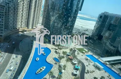 Apartment - 1 Bedroom - 2 Bathrooms for rent in Sun Tower - Shams Abu Dhabi - Al Reem Island - Abu Dhabi
