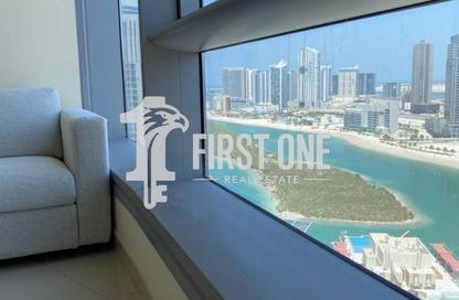 Apartment - 1 Bedroom - 2 Bathrooms for rent in Sun Tower - Shams Abu Dhabi - Al Reem Island - Abu Dhabi