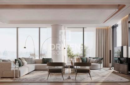Apartment - 3 Bedrooms - 4 Bathrooms for sale in The Alba Residences by Omniyat - The Crescent - Palm Jumeirah - Dubai