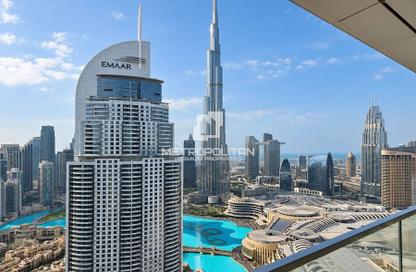 Apartment - 2 - 3 for rent in Boulevard Point - Downtown Dubai - Dubai