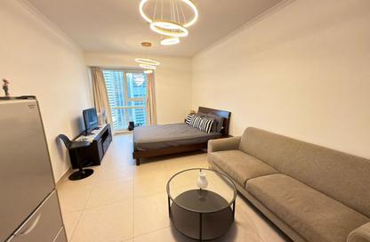 Apartment - Studio - 1 Bathroom for rent in Goldcrest Executive - JLT Cluster C - Jumeirah Lake Towers - Dubai