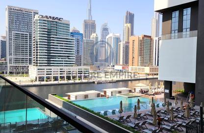 Apartment - 1 Bedroom - 2 Bathrooms for rent in Binghatti Canal - Business Bay - Dubai