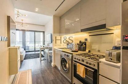 Apartment - Studio - 1 Bathroom for rent in Binghatti Canal - Business Bay - Dubai