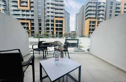 Apartment - Studio - 1 Bathroom for rent in Azizi Riviera 43 - Azizi Riviera - Meydan One - Meydan - Dubai