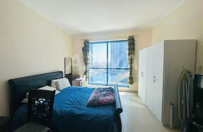 Apartment - Studio - 1 Bathroom for rent in Jumeirah Bay X1 - JLT Cluster X - Jumeirah Lake Towers - Dubai