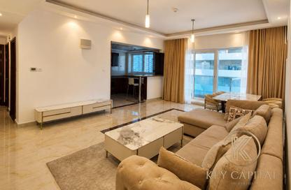 Apartment - 1 - 2 for rent in Opal Tower Marina - Dubai Marina - Dubai