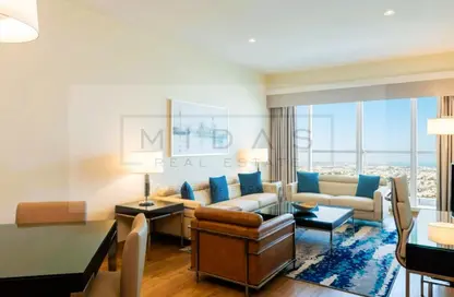 النزل و الشقق الفندقية - غرفة نوم - 2 حمامات للايجار في فور بوينتس من شيراتون - شارع الشيخ زايد - دبي