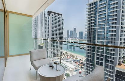 Apartment - 1 Bedroom - 1 Bathroom for sale in Grand Bleu Tower 2 - Emaar Beachfront - Dubai Harbour - Dubai