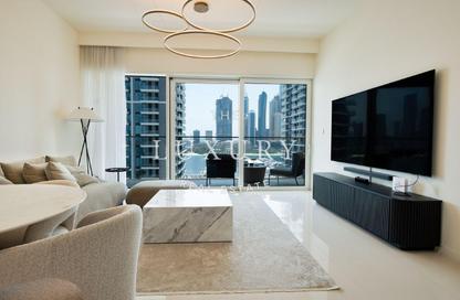 Apartment - 1 Bedroom - 1 Bathroom for sale in Grand Bleu Tower 2 - Emaar Beachfront - Dubai Harbour - Dubai