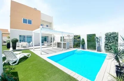 Villa - 3 Bedrooms - 3 Bathrooms for rent in Manazel Al Reef 2 - Al Samha - Abu Dhabi