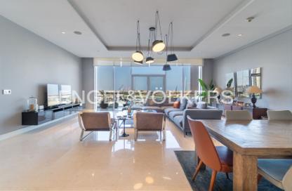 Apartment - 3 Bedrooms - 3 Bathrooms for sale in Aquamarine - Tiara Residences - Palm Jumeirah - Dubai