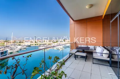 Apartment - 3 Bedrooms - 3 Bathrooms for sale in Aquamarine - Tiara Residences - Palm Jumeirah - Dubai