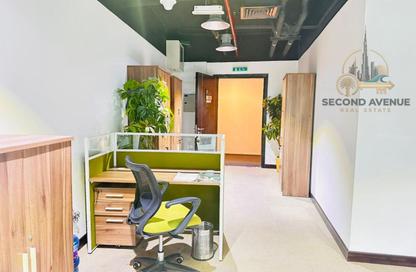 Office Space - Studio - 1 Bathroom for rent in The Binary Tower - Business Bay - Dubai