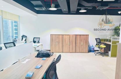 Office Space - Studio - 1 Bathroom for rent in The Binary Tower - Business Bay - Dubai