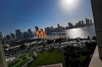 Office Space - Studio - 2 Bathrooms for rent in Ali Mousa Tower 1 - Al Majaz 2 - Al Majaz - Sharjah Office Space - Studio - 2 Bathrooms for rent in Ali Mousa Tower 1 - Al Majaz 2 - Al Majaz - Sharjah
