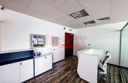 Office Space - Studio - 1 Bathroom for rent in The Prime Tower - Business Bay - Dubai