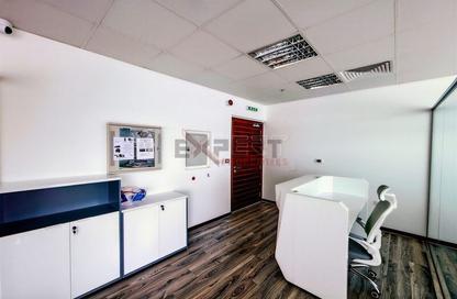Office Space - Studio - 1 Bathroom for rent in The Prime Tower - Business Bay - Dubai