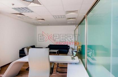 Office Space - Studio - 1 Bathroom for rent in The Prime Tower - Business Bay - Dubai
