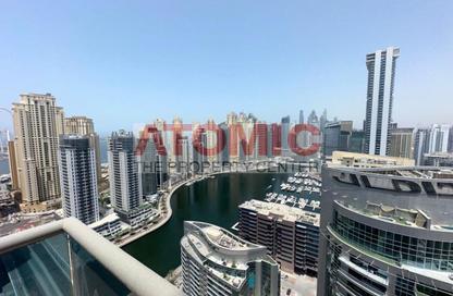 Penthouse - 4 Bedrooms - 5 Bathrooms for rent in Zumurud Tower - Dubai Marina - Dubai