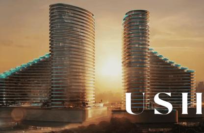 Apartment - 1 Bedroom - 1 Bathroom for sale in Binghatti Skyflame 1 - Binghatti Skyflame - Majan - Dubai