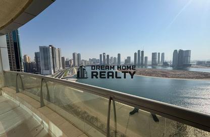Apartment - 2 - 4 for rent in Al Anwar Tower - Al Khan Lagoon - Al Khan - Sharjah