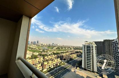 Apartment - 1 Bedroom - 2 Bathrooms for rent in Frankfurt Sports Tower - Dubai Sports City - Dubai