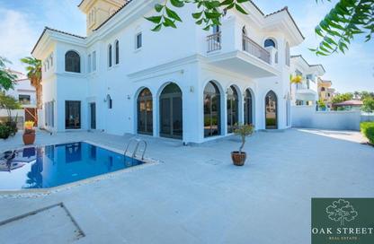 Villa - 5 Bedrooms - 6 Bathrooms for rent in Garden Homes Frond F - Garden Homes - Palm Jumeirah - Dubai