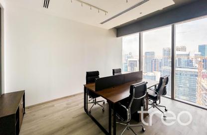 Office Space - Studio - 1 Bathroom for rent in The Prism - Business Bay - Dubai
