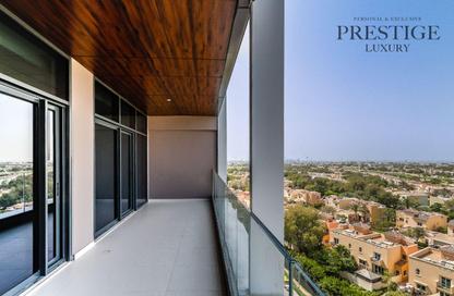 Apartment - 1 Bedroom - 2 Bathrooms for rent in Vista by Prestige One - Dubai Sports City - Dubai