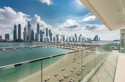 Apartment - 1 Bedroom - 1 Bathroom for rent in Sunrise Bay Podium - Sunrise Bay - EMAAR Beachfront - Dubai Harbour - Dubai