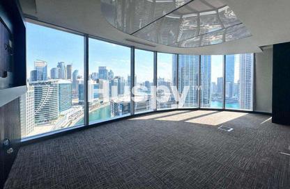 Office Space - Studio - 1 Bathroom for rent in The Binary Tower - Business Bay - Dubai