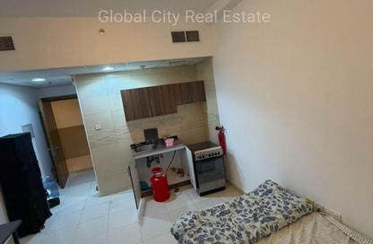 Apartment - Studio - 1 Bathroom for rent in Smart Tower 1 - Al Amerah - Ajman