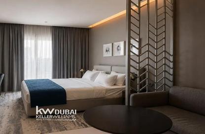 Apartment - Studio - 1 Bathroom for rent in Damac Maison Prive A - Damac Maison Prive - Business Bay - Dubai