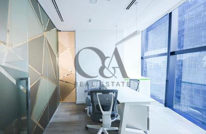 Office Space - Studio - 4 Bathrooms for rent in The Opus - Business Bay - Dubai